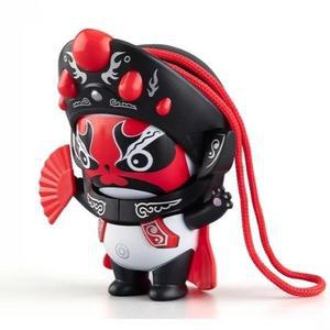 얼굴변하는인형 변검 경극 장난감 키링 가방 레드 사천