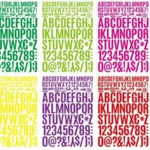 [라일리] Rly bns 대형 방수 레터링 시트지 알파벳 이니셜  44672619)