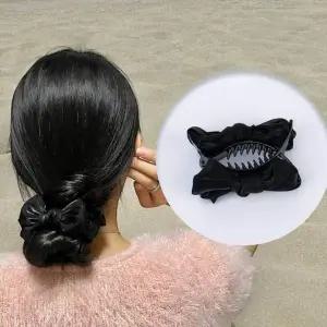 리본 집게핀 똥 머리 올림머리 헤어핀 리본핀 헤어