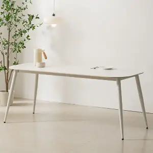 모리나 포세린 세라믹 6인용 식탁 테이블 1800