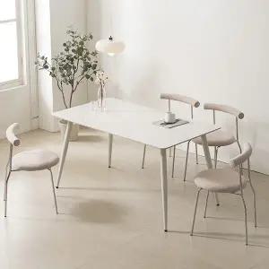 폴로 포세린 세라믹 4인용 식탁세트(베리의자4)