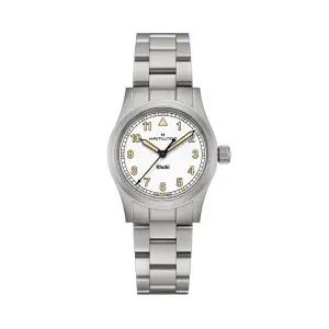해밀턴 H69301110 카키 필드 쿼츠 화이트 33mm