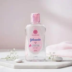 존슨즈 베이비 오일 125ml 베이비파우더향 신생아 바디오일