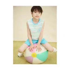 빈폴 키즈 BI5442U08F 핫썸머 그래픽 나시 티셔츠 세트 레몬 905989