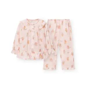 [오르시떼](하남점)여아동 G101 루이재즈밴드 긴소매 파자마 세트