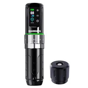 드래곤호크 L3 무선/코드 타투 건 로터리 펜 머신 프로 아티스트용 7행정 길이 강력한 맥코어-L 모터