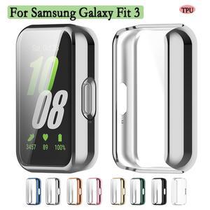 소프트 TPU 화면 보호 커버, 삼성 갤럭시 핏 3 하이 퀄리티 시계 케이스, 시계 쉘 스마트 액세서리