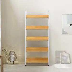 아트박스/가구느낌 리버책장 5단 700 철제 책꽂이 인테리어