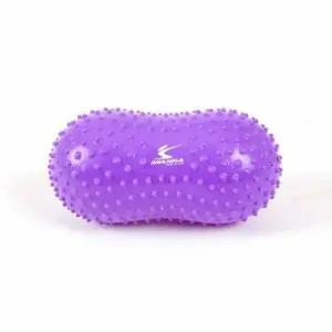 퍼플 컬러 미니 땅콩 형태 운동용 짐볼