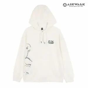 [보리보리/에어워크 주니어]주니어 옆라인 곰돌이 그래픽 후드티셔츠