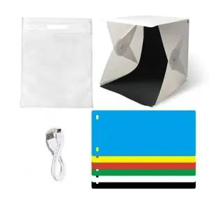 제품촬영박스 소품 제품 컴팩트한 휴대보관 미니스튜디오 6색상