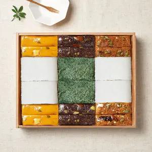 [작심밀도]대통령표창 대월떡집 설기.영양찰떡세트 1호/ 총18개 1.56kg/ 설기 영양찰떡 약식