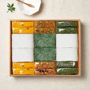 [작심밀도]대통령표창 대월떡집 설기.영양찰떡세트 2호/ 총18개 1.56kg/ 설기 영양찰떡 약식 쑥인절미