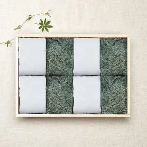 [작심밀도]대통령표창 대월떡집 설기떡세트 / 총8개 800g/ 쑥설기 백설기