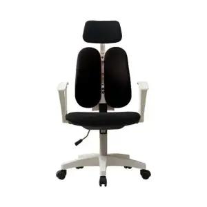 A003 화이트바디 마블방석 헤드 메쉬 사무용의자