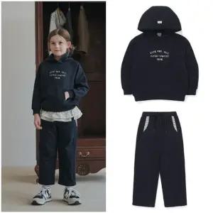 [갤러리아] 빈(BEEN)네이비 후드 맨투맨 상하세트 (BZ57TS02NV/PT02NV)