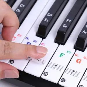 피아노 건반스티커 계이름 음이름 찾기 스티커