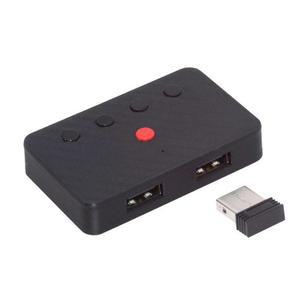 케이블씨 2 4G 블루투스BT 컨버터 태블릿 유선 파워 마우스 키보드 무선 폰용 전환기 USB 및 타입 C 수신기 노트북