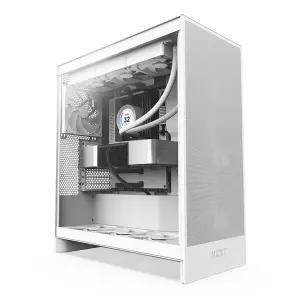 NZXT H7 Flow V2 미드 타워 ATX 에어플로우 PC 케이스 (화이트)