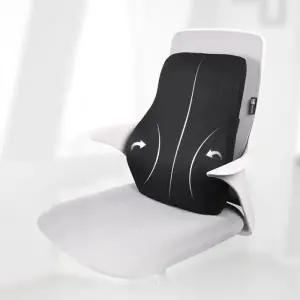 등받이 의자허리받침 바른자세 차량 허리쿠션 등쿠션 사무실