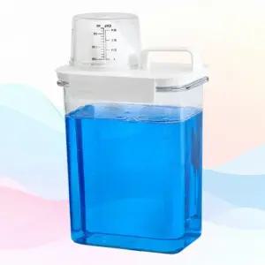 세제 보관 용기 손잡이 다용도 세제통 리필 세제용기