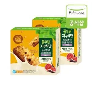 풀무원 지구식단 두유퐁당 크럼블 휘낭시에 무화과 (32gx6개입) x 2개