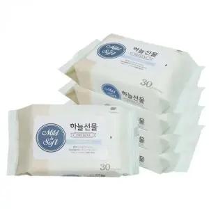 휴대용 순면 클린 물수건 안전 워터티슈