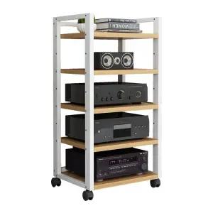 오디오장 음향장비 이동식 5단 엠프 사운드바