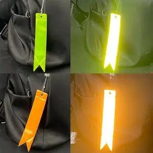 안전 반사 가방걸이 반사키링 15cm 야간라이딩 (WFGPU6D)