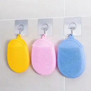 랜덤2개 쫀득말랑 아동 실리콘 목욕 장갑 205550 (WFGIGSR)