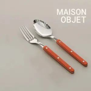 304 수저세트 PC 손잡이 포크 스푼 주방용 Cher