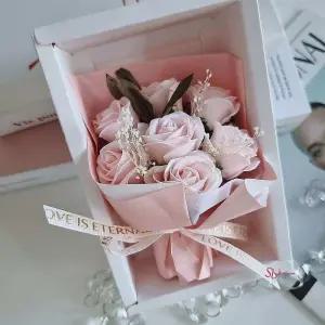 로라제이 납골당 봉안당 비누꽃다발 꾸미기 미니 꽃꾸미기hij746