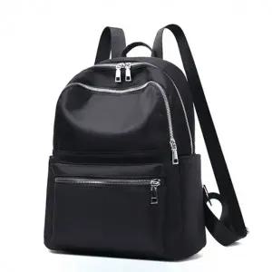 (색상 피아노블랙)여성용 백팩 여행가방 나일론