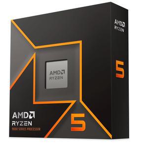 AMD Ryzen 5 12스레드 데스크톱 해제 잠금 6코어, 프로세서 9600X