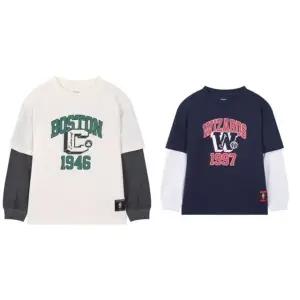 [갤러리아] (NBA키즈)26S/S BOS 팀 레이어드 맨투맨(K261TS030P)