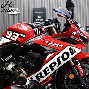 혼다 cbr650r 데칼 방수 스티커에 적합 뜨거운 판매 새로운 오토바이 바디 보호