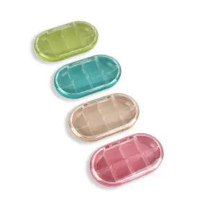 [골드스마일]알약케이스 타원형 약통케이스 약통 약정리함