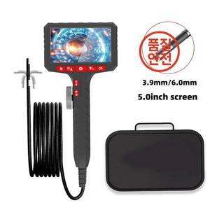 LAFOCH 자동차 수리용 보어스코프 3.9mm 내시경 카메라 LED 조명이 있는 HD 1080P 배관 검사 5 인치