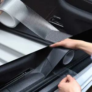 PPF 차량용 보호필름 자동차 문콕방지 테이프 도어가드 도어엣지 5*300cm 투명패턴 블랙 화이트