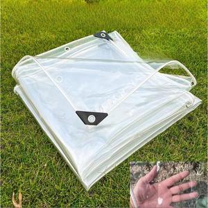 투명 PVC 방수포 타포린 방수천막 야외 12m 창문 두꺼운 500g 식물 PE 비가림