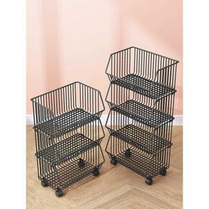 철제 와이어 바스켓 바구니 보관 설거지통 다용도 부엌 짧은 스텐 접시 수납렉 정리 네트망