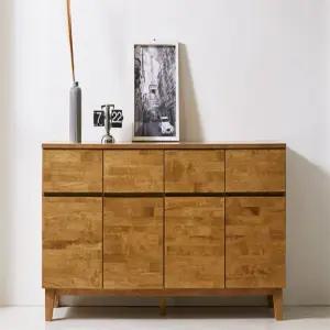 나무결무늬 다이닝룸수납장 도어수납장