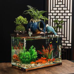 수반여과기 상면여과 수조 필터 꾸미기 수반 여과기 메다카 길이 소품 정화기 메다카여과기