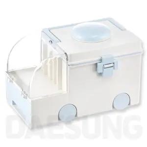 듀오라이프 구급차 라이트블루 빈 구급함 구급상자 어린이 유치원 키즈