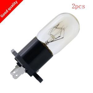 범용 교체 부품 전자 레인지 글로브 램프 전구 스트레이트 터미널, LG SR059 용 T170 시리즈, 230V, 20W, 2 개, 신제품