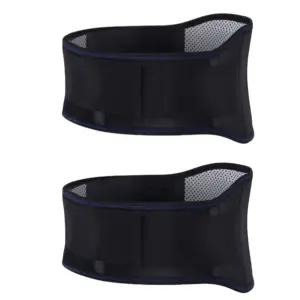 홈트인 허리 발열 보호대 복대 아대 지지대 벨트 L X2