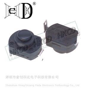 5pcs 고전류 푸시 버튼 스위치 Kan-9 6A 10A 250VAC 자동 잠금 VDE CQC