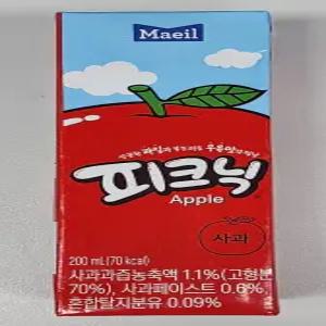 매일 피크닉 사과 200ml x 48개