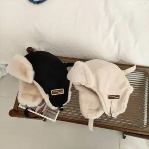 프리미엄 겨울용 스타일 벙거지 털 귀달이 모 군밤모자 털후드모자 곰돌이후드모자 귀달이모자