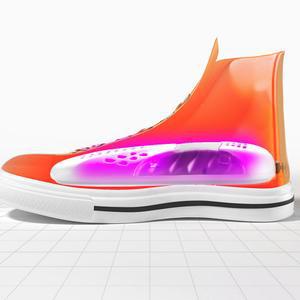 휴대용 110 220V 자동차 히터 신발 자외선 건조기 부팅 VOILET 모양 라이트